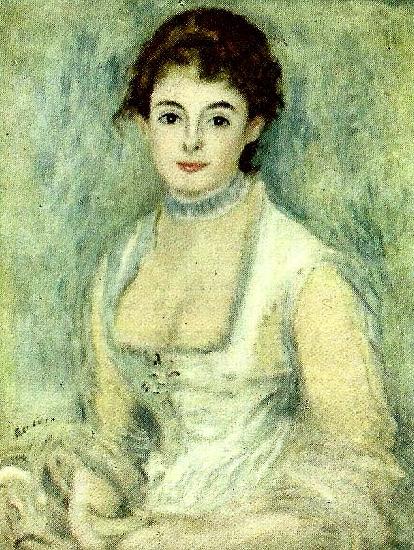 Pierre-Auguste Renoir madame henriot oil painting image